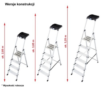 Лестница KRAUSE SECURY MultiGrip 1x5 3,05м 126535