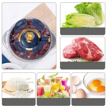 Многофункциональная электрическая мясорубка для нарезки мяса 5л 400Вт