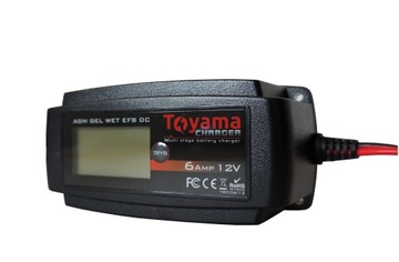 Ładowarka Automatyczna Toyama 6A-12V AGM, GEL, WET | 4.5A-12V LiFePO4