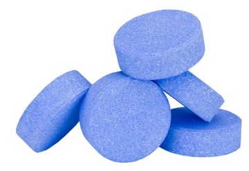 1kg 11w1 CHLOR NIEBIESKA WODA 200g BLUE MULTI BASENU + DOZOWNIK 200g