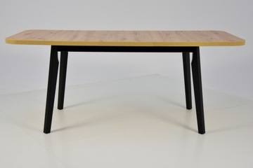 Stół 80x140/180 cm BLAT DĄB ARTISAN +6 krzeseł