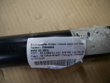 BMW E83 ZADNÍ TLUMIČ LEVÝ PRAVÝ DRŽÁKY ULOŽENÍ 3451402
