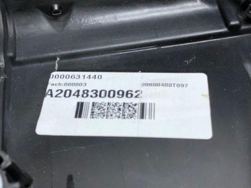 A2048300962 RADIÁTOR C 220 CDI 204.008 125 2008 MERCEDES-BENZ (W204)