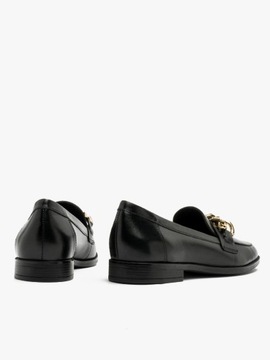 Buty damskie RYŁKO czarne obuwie eleganckie licowe