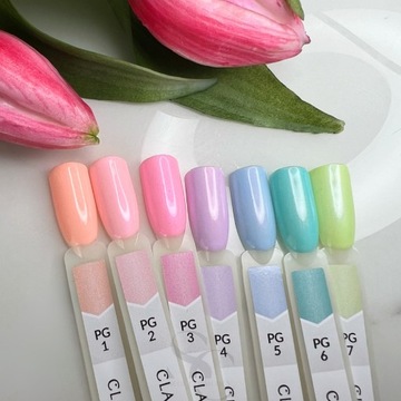 Лак для ногтей Claresa Hybrid PASTEL GLAM 3 пастельно-розовый
