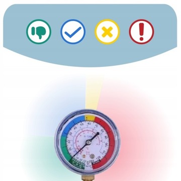 Манометр для проверки герметичности азотом R134a