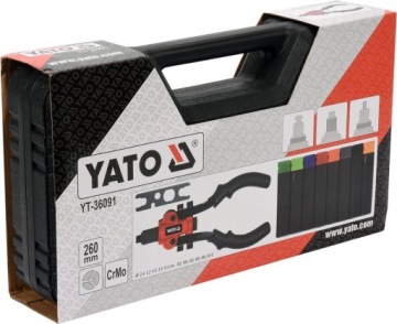 УНИВЕРСАЛЬНЫЙ РЫЧАЖНЫЙ ЗАКЛЕПОЧНИК YATO 3 В 1 YT-360