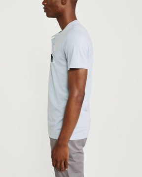 ABERCROMBIE Hollister T-Shirt Koszulka Henley L