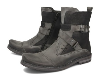 Ботинки челси МУЖСКИЕ МОТОТУФЛИ КОЖАНЫЕ 82 ШТ 42