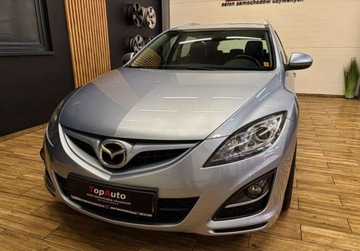 Mazda 6 II Kombi Facelifting 2.0 MZR 155KM 2011 Mazda 6 2.0 155KM NAVI BOSE skory RVM MANUAL zarejestrowana, zdjęcie 12