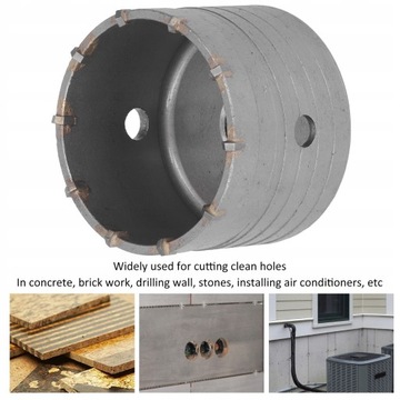 Тонкостенная твердосплавная коронка