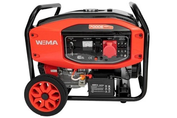 Портативный трехфазный генератор WEIMA WM7000E 6000Вт