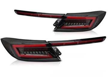SVĚTLA ZADNÍ DIODOVÉ TOYOTA GR86 21- BLACK SMOKE LED BAR DTS