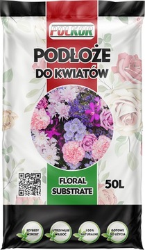 PALETA ZIEMIA PODŁOŻE DO KWIATÓW 50L
