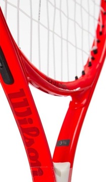 Wilson Federer TNS RKT 23 Half CVR 23 теннисная ракетка 3 5/8 красная