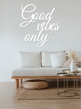 Картина-декорация надпись Good Vibes Only Vibes 50 см