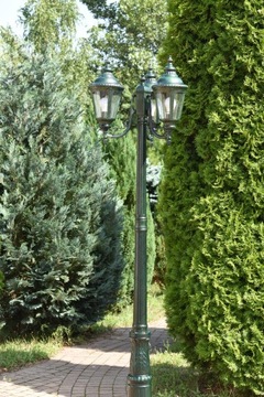 Садовый подвесной светильник из бронзы и меди БАРБАДОС Новый