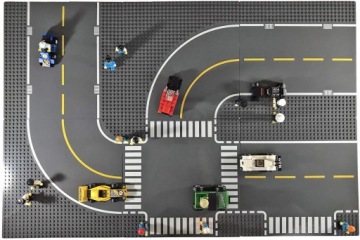 БОЛЬШАЯ СТРОИТЕЛЬНАЯ ПЛИТА 32x32 БЛОКИ CITY CREATOR