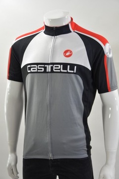 МУЖСКАЯ ВЕЛОСИПЕДНАЯ ФУТБОЛКА CASTELLI ITALIA с логотипом, размер L