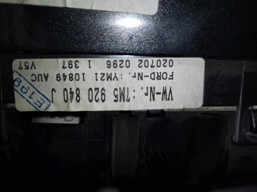 BUDZIKI FORD GALAXY 2002 7M5920840J 7M5 920 840 J