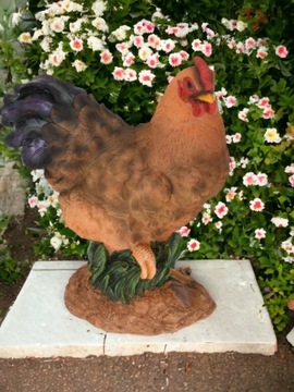 САДОВЫЙ ПЕТУХ ФИГУРКА САДОВОГО УКРАШЕНИЯ для балкона