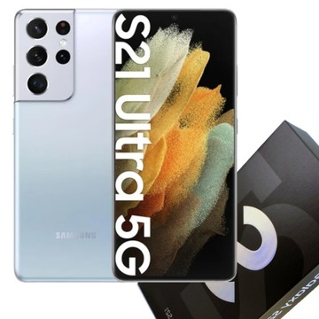 Smartfon Samsung Galaxy S21 Ultra 5G G998 oryginalny GWARANCJA 12/256GB