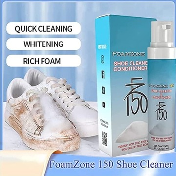 Средство для чистки обуви Foamzone 150, средство для чистки обуви