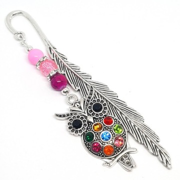 ZAKŁADKA DO KSIĄŻKI SOWA MIKOŁAJKI DIZEŃ BABCI