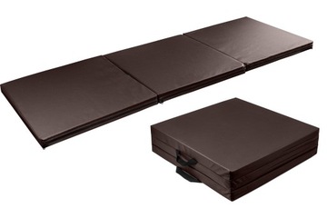 MATA MATERAC GIMNASTYCZNY SKŁADANY SKAJ 180x60x5cm