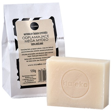 Klareko, Odplamiające Mega Mydło, 110 g