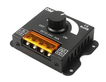 Ściemniacz LED DIMMER regulator 12V 24V 30A 360W