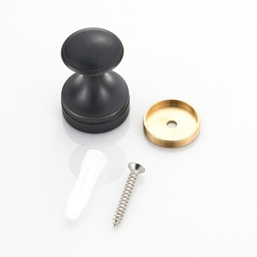 4 комплекта крючков для одежды Retro Black Bronze