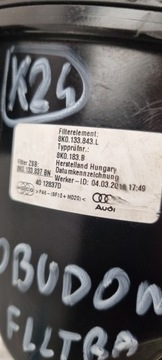 AUDI Q3 8U A4 A5 POUZDRO FILTRU VZDUCHU 8K0133843L