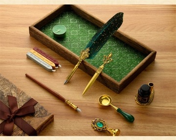 Набор гусиных ручек и чернил Набор гусиных ручек Античная ручка для каллиграфии с чернилами