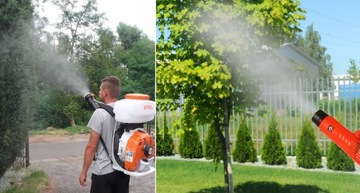 ОПРЫСКИВАТЕЛЬ НА АККУМУЛЯТОРЕ ЭЛЕКТРИЧЕСКИЙ РЮКЗАК ТУМАН 20 Л ТУРБО ФОРСУНКА