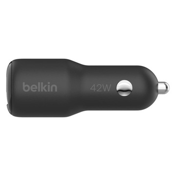 Автомобильное зарядное устройство Belkin с двумя USB-портами, 42 Вт