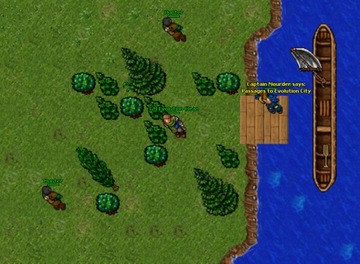 КАРТА ЧИСТОЙ ЭВОЛЮЦИИ TIBIA OTS 8.60