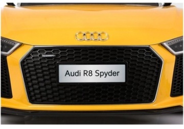Автомобиль на аккумуляторе Audi R8 Spyder Yellow