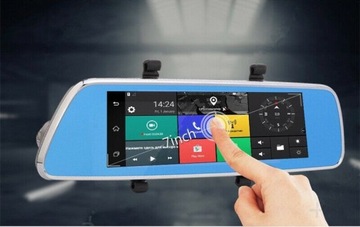 4G 7-дюймовое зеркало заднего вида с Android-навигацией