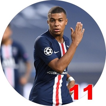GRUBY OPŁATEK NA TORT KYLIAN MBAPPE PSG