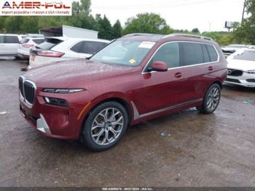 BMW X7 2024 BMW X7 2024 BMW X7 xDrive40i Sports Activity Vehicle 3.0 Benzyna 375KM