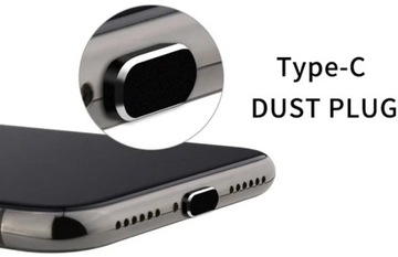 ZATYCZKA ZAŚLEPKA PRZECIW KURZOWI DO SMARTFONA TELEFONU C USB-C LUX