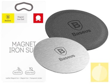 BASEUS PŁYTKA DO UCHWYTU MAGNETYCZNEGO TELEFONU BLASZKA PODKŁADKA 2 SZTUKI