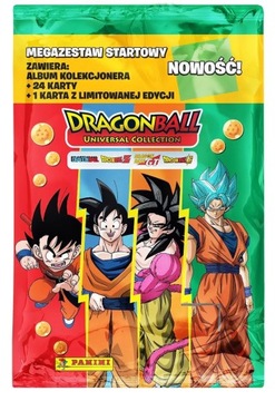 DRAGON BALL UNIVERSAL COLLECTION MEGAZESTAW STARTOWY KARTY SASZETKI ALBUM