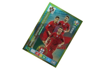 PANINI EURO 2020 ATTACKING TRIO 450 RONALDO SILVA+