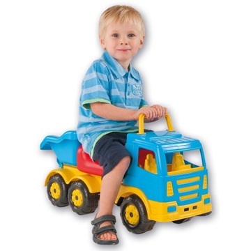 Большой АВТОМОБИЛЬ-САМОСВАЛ Ride On PUSH 3в1 АВТОМОБИЛЬ ПРЕМИУМ-ВЕЙДЕР XXL 72 см