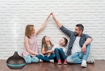 Ультразвуковой увлажнитель-диффузор ONION тёмный для ароматерапии