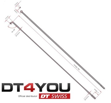 SZPRYCHY DT aero comp klasyczne dł.288mm PROMOCJA!
