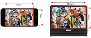 Увеличение экрана для телефона и смартфона