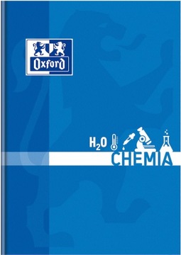 BRULION TEMATYCZNY OXFORD CHEMIA A5 80 KARTEK